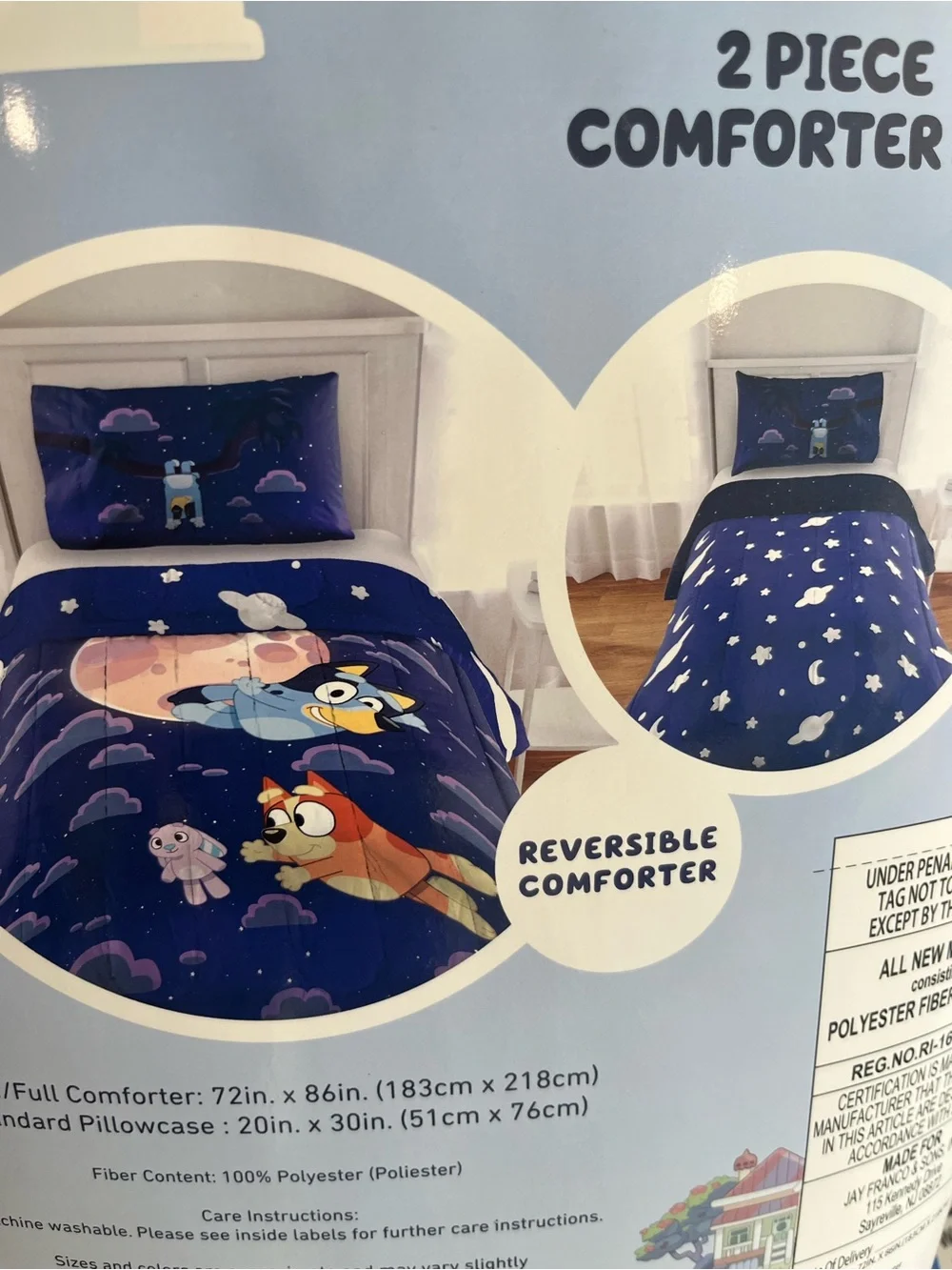 Bluey new reversible